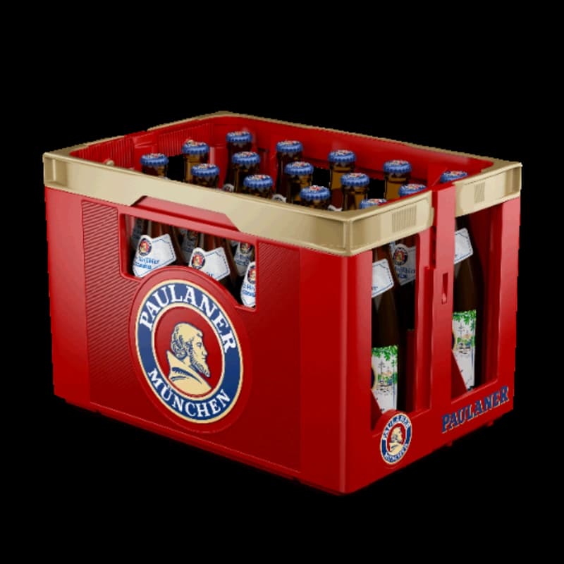 Paulaner Hefe-Weißbier Alkoholfrei 2x10x0,5l 