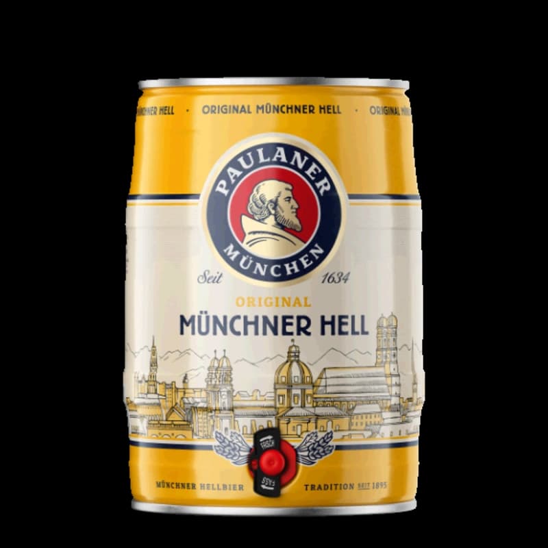Paulaner Münchner Hell 5l Partyfass