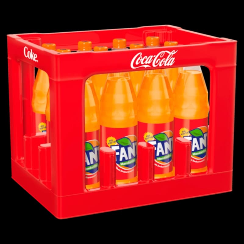Fanta Mandarine ohne Zucker 12x1l