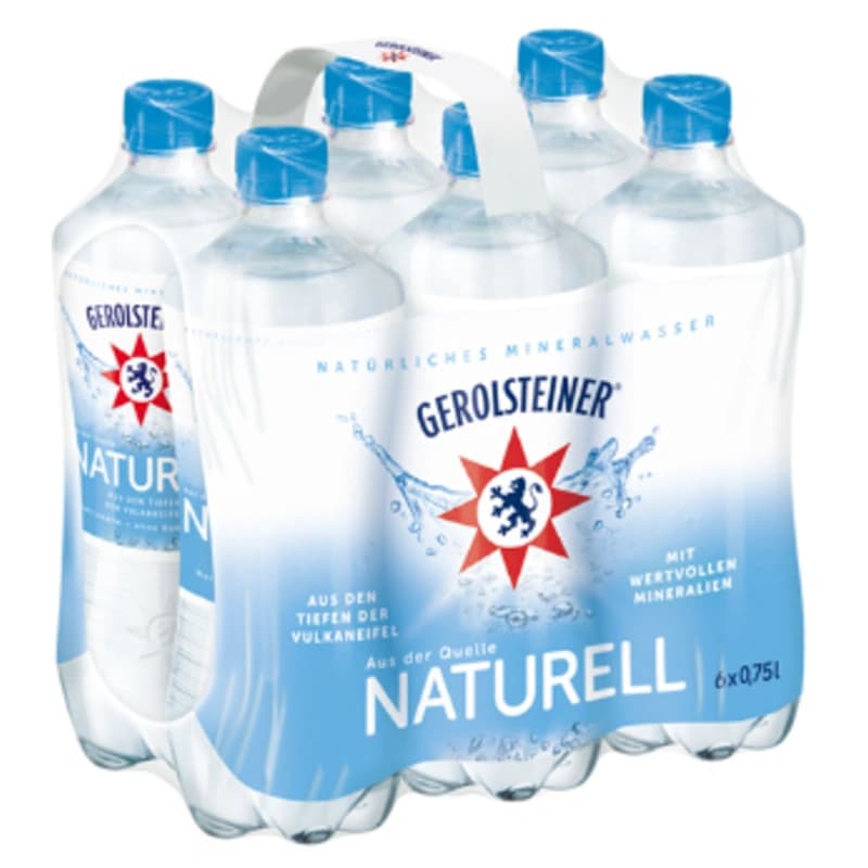Gerolsteiner Naturell 6x0,75l