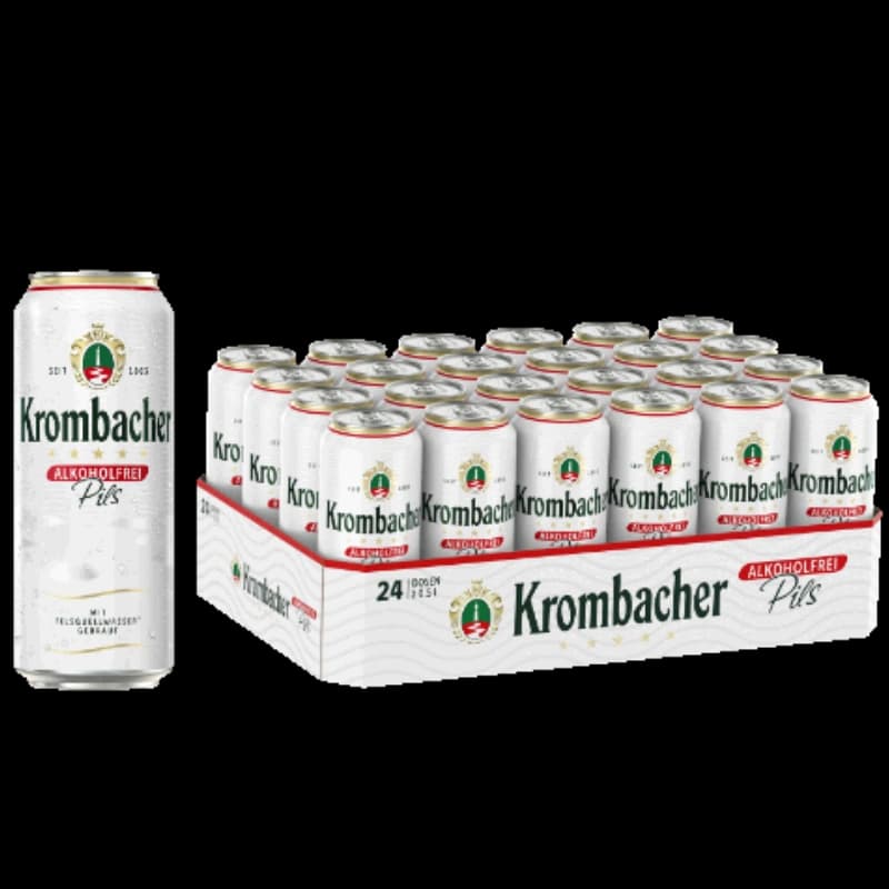 Krombacher Pils Alkoholfrei 24x0,5l Dosen