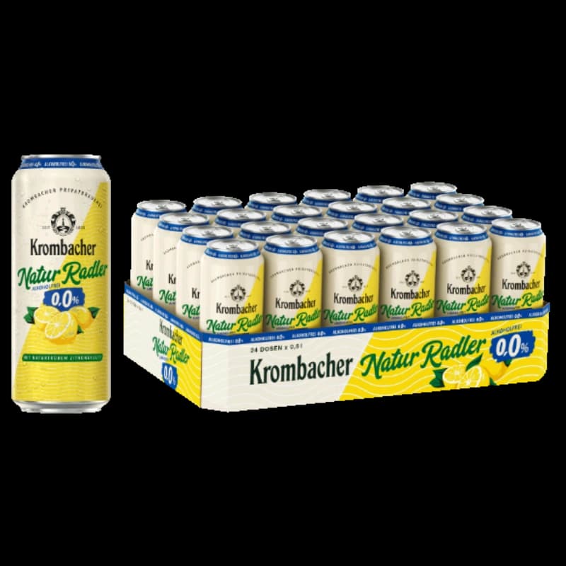 Krombacher Natur Radler 0,0% 24x0,5l