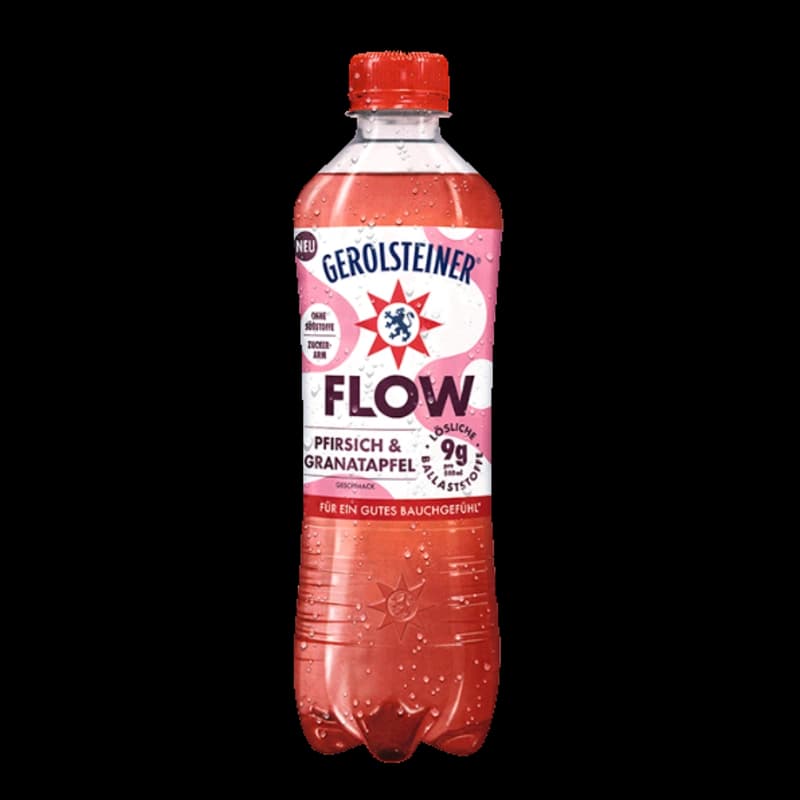 Gerolsteiner Flow Pfirsich&Granatapfel 0,5l