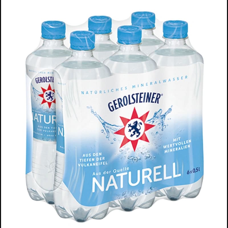Gerolsteiner Naturell 6x0,5l 