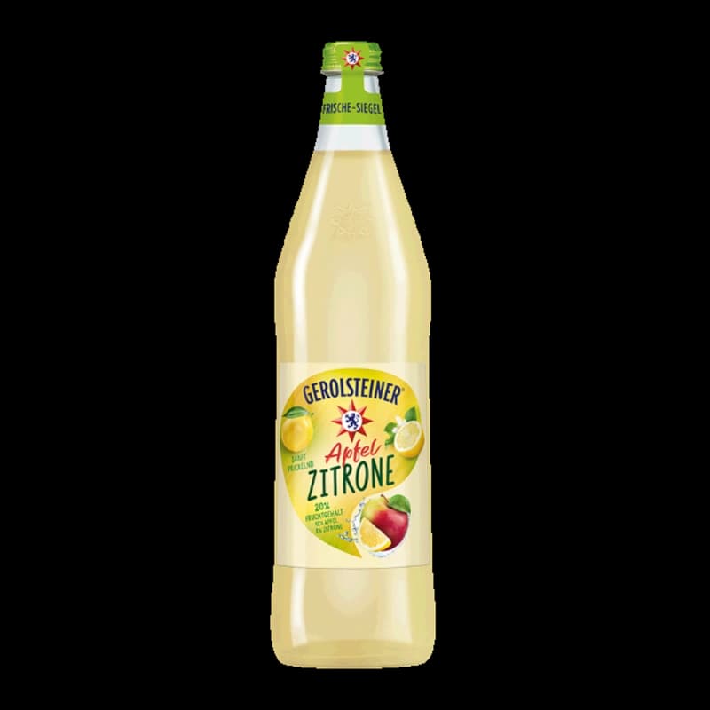 Gerolsteiner und Frucht Apfel Zitrone 0,75l