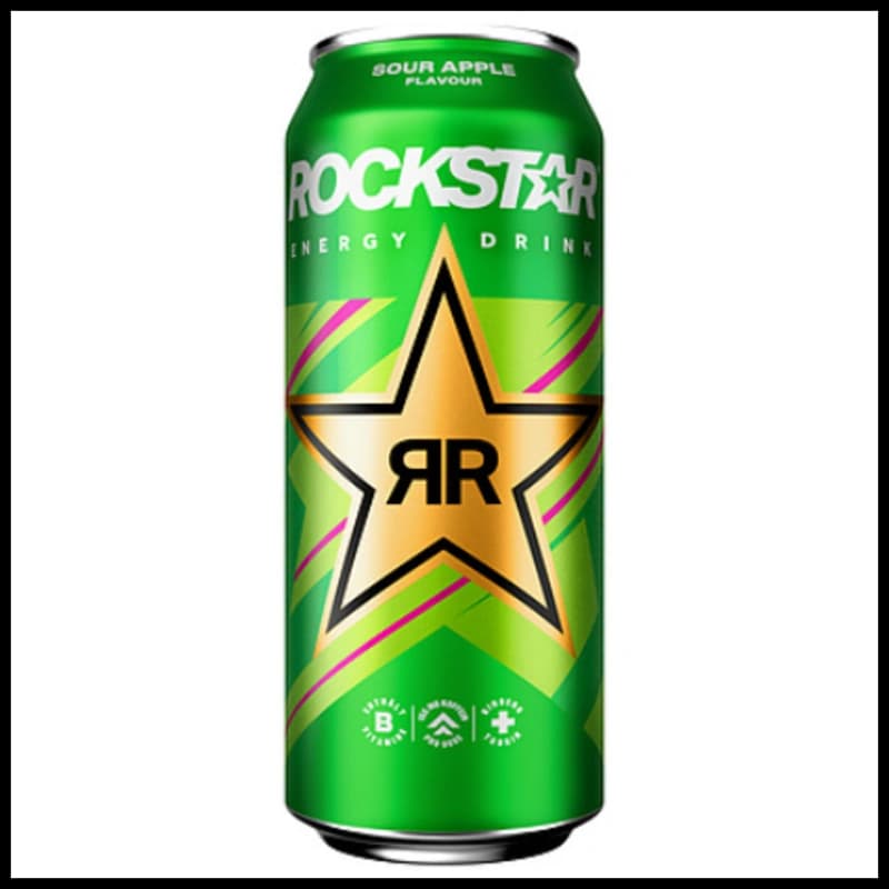 Rockstar Energy Drink Sour Apple 0,5l