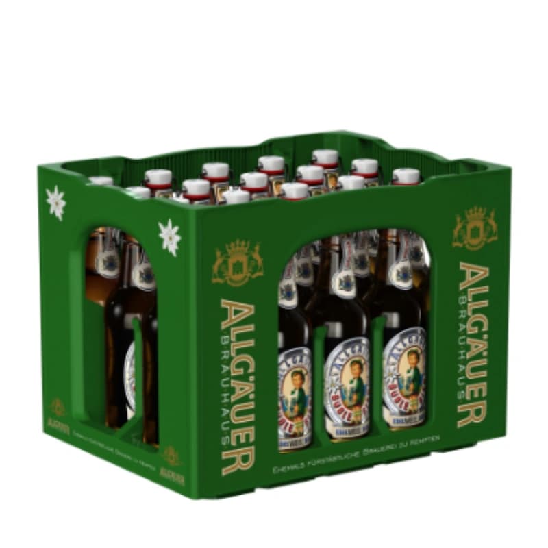 Allgäuer Büble Edelweissbier 20x0,5l 