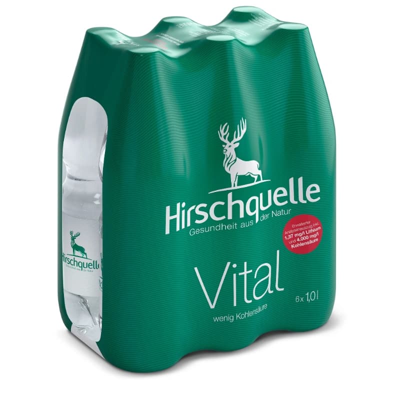 Hirschquelle Vital 6x1l