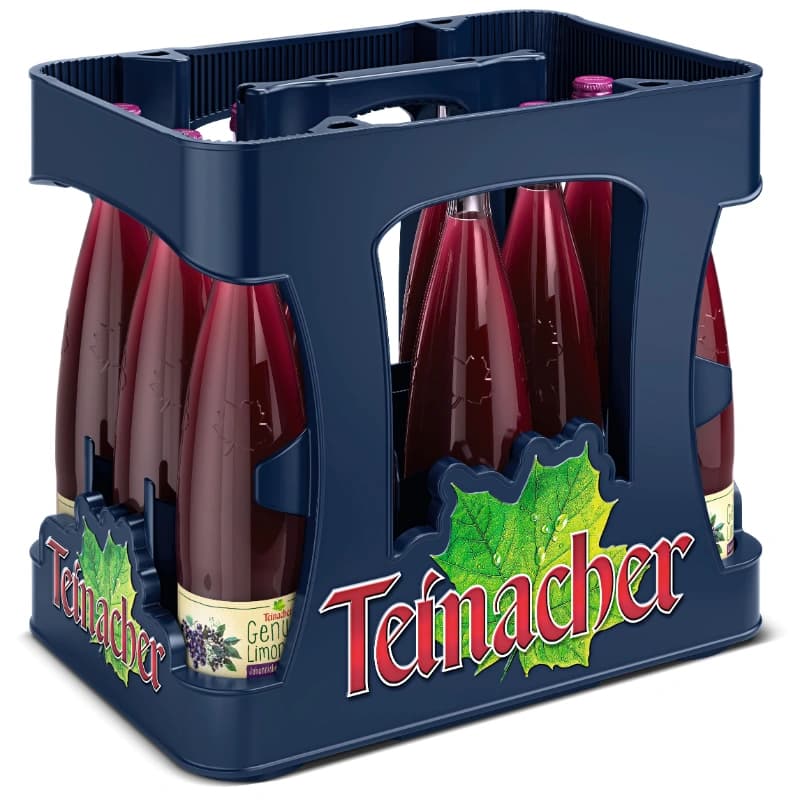 Teinacher Genuss-Limonade Johannisbeer-Holunder 12x0,75l 