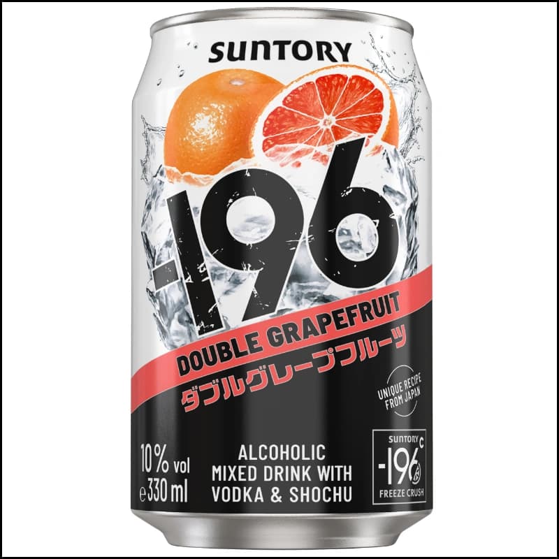 -196 Double Grapefruit Vodka &Shochu 10% 0,33l Dose