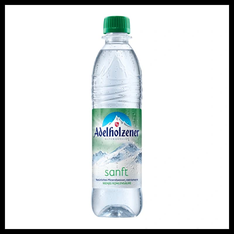 Adelholzener Mineralwasser Sanft 0,5l 