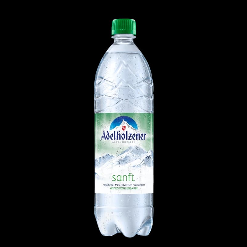 Adelholzener Mineralwasser Sanft 1l