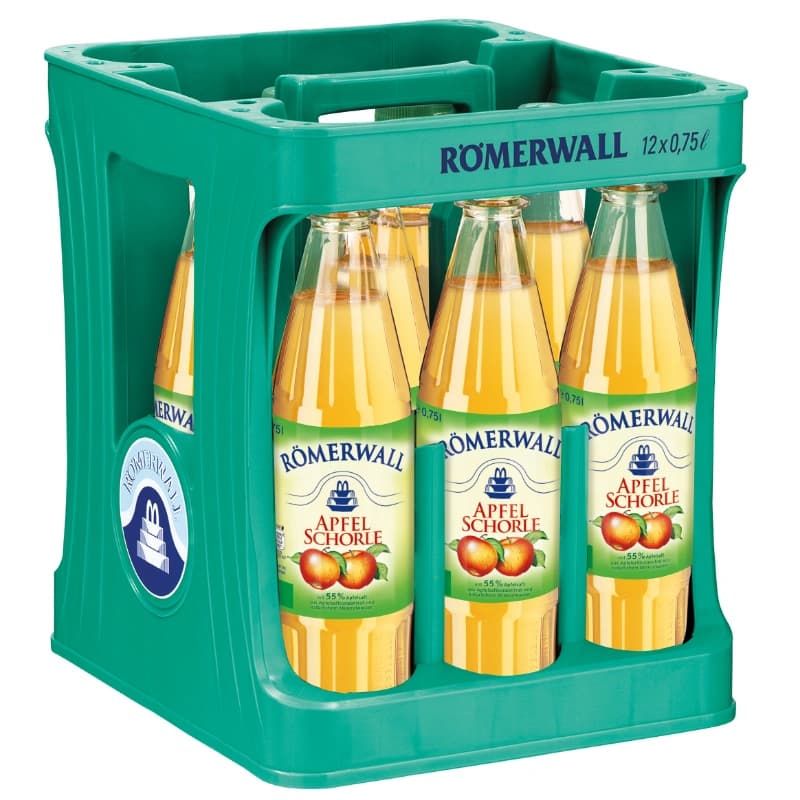 Römerwall Apfelschorle 12x0,75l