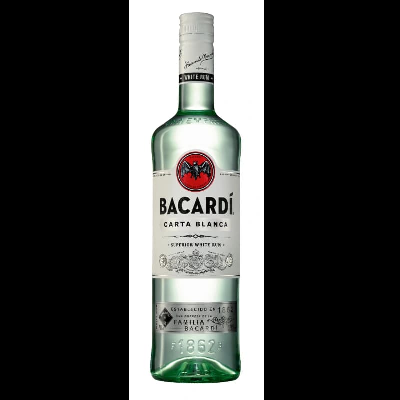 BACARDI Carta Blanca Rum 37,5% 0,7l