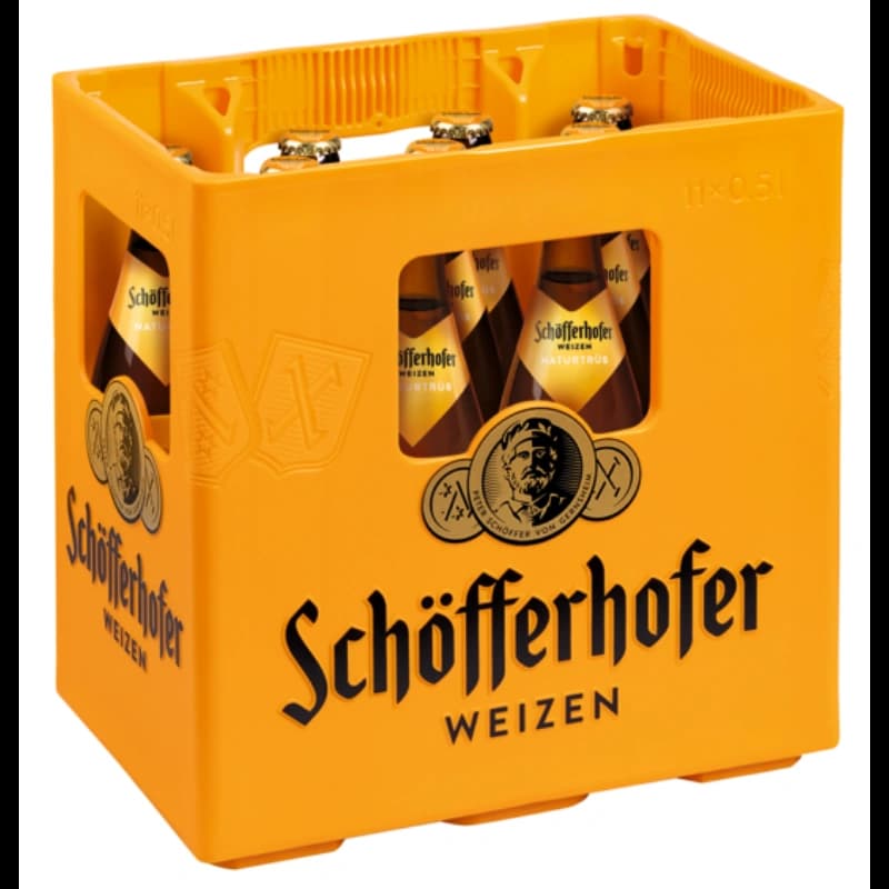 Schöfferhofer Weizen Naturtrüb 11x0,5l 
