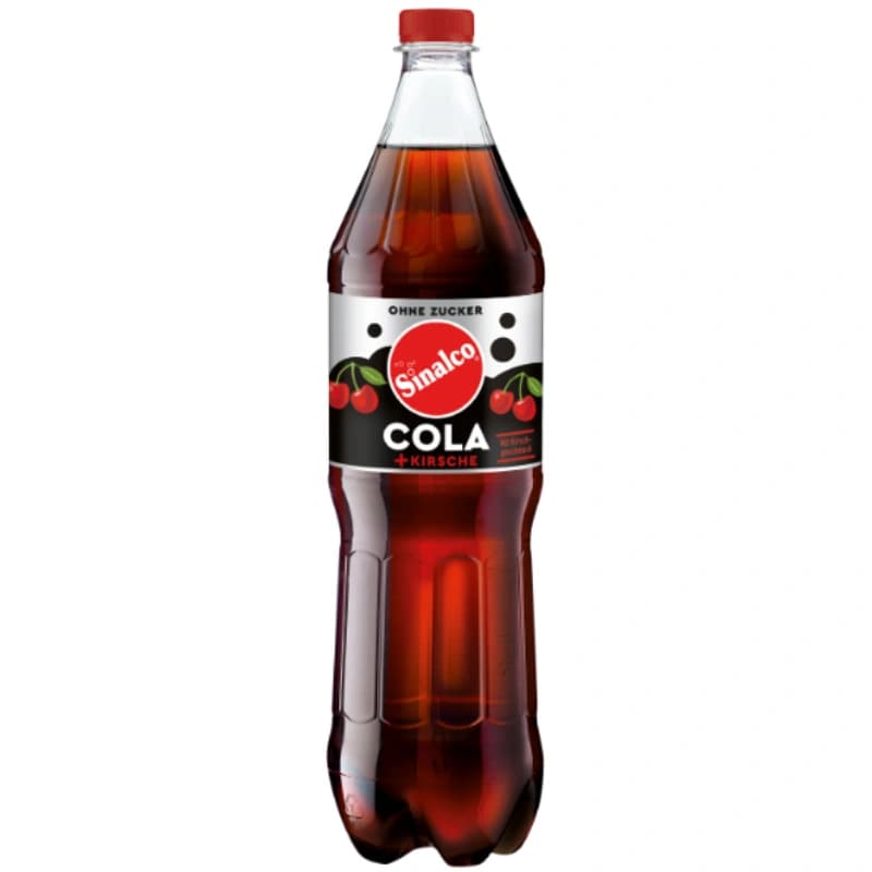 Sinalco Cola ohne Zucker + Kirsche 1,25l
