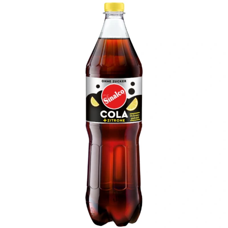 Sinalco Cola ohne Zucker+Zitrone  1,25l 