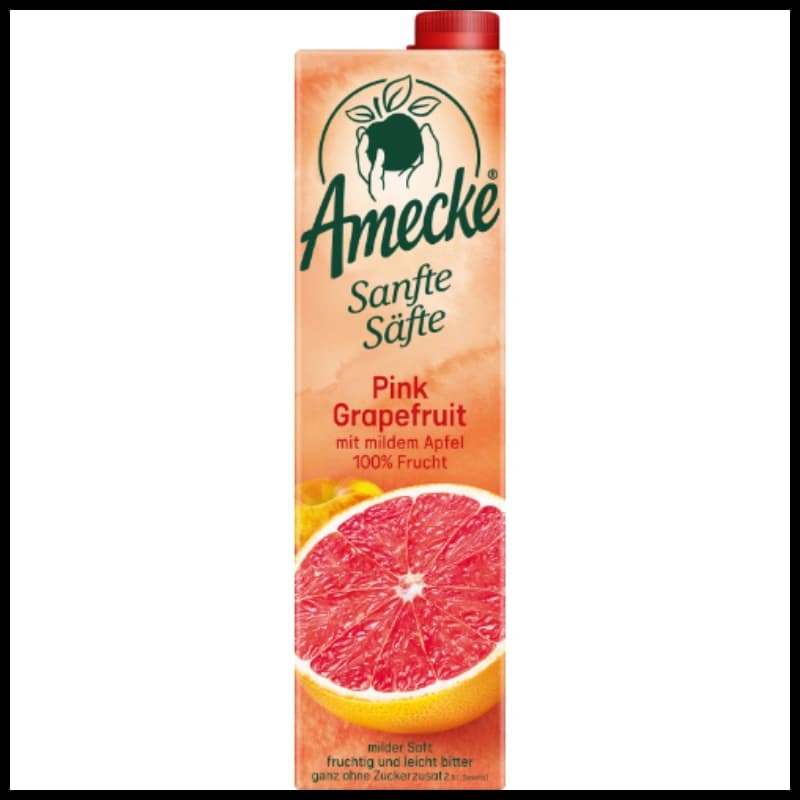 Amecke Sanfte Säfte Pink Grapefruit 1l 