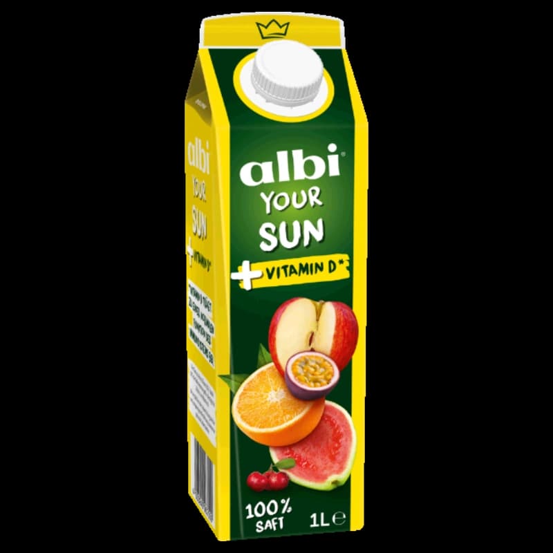 Albi Mehrfruchtsaft+Vitamin D 1l