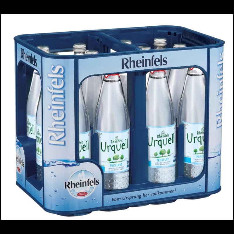 Rheinfels Urquell Prickelnd Bio 12x0,75l 