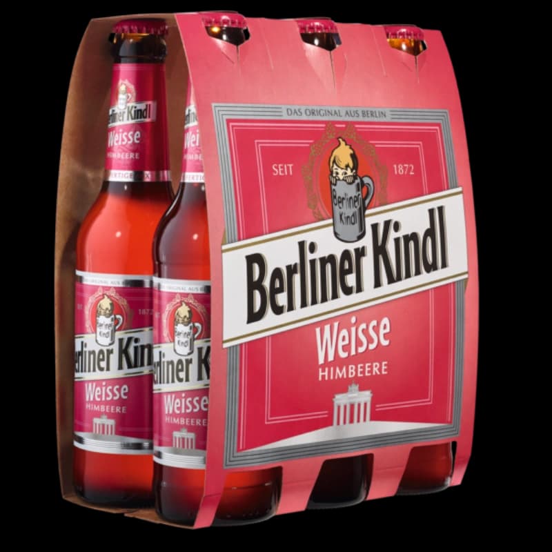 Berliner Kindl Weisse Himbeere 6x0,33l 