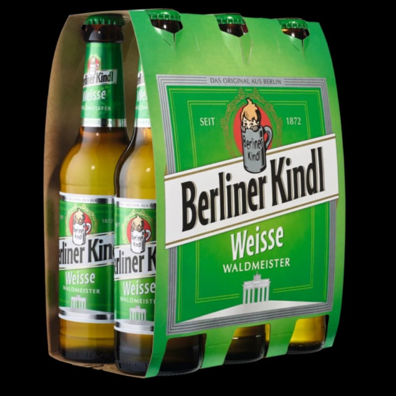 BErliner Kindl Weisse Waldmeister 6x0,33l