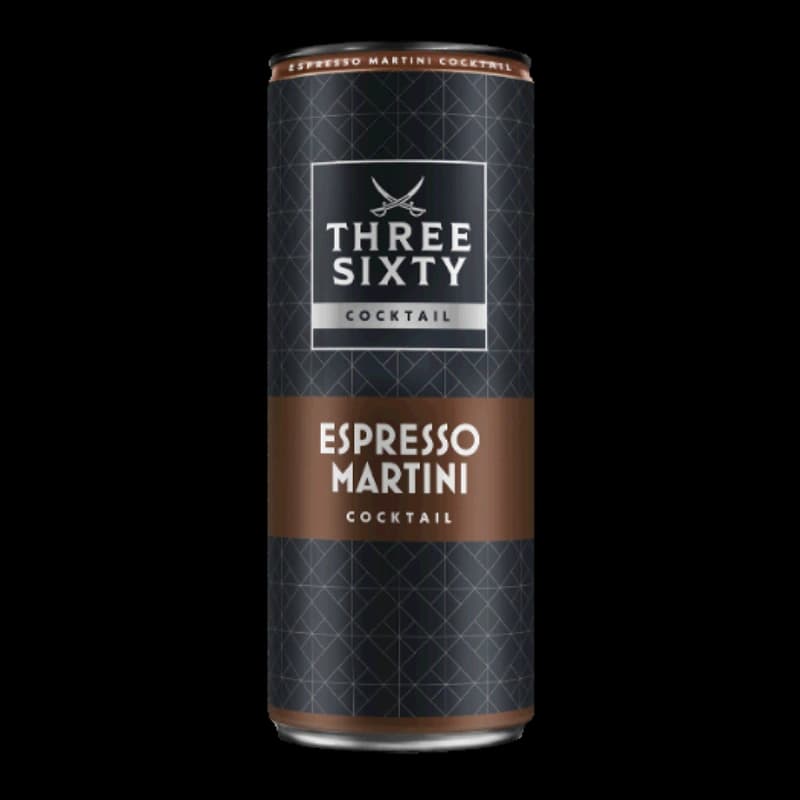 Three Sixty Vodka Espresso Martini 10% 0,25l 