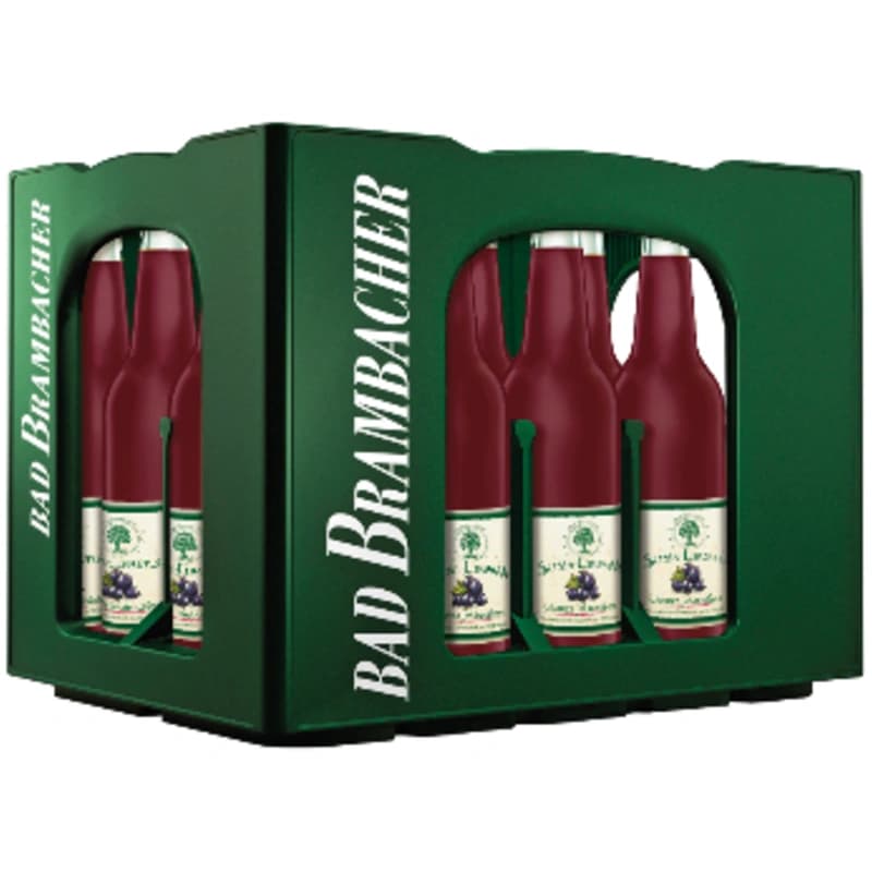 Bad Brambacher Garten-Limonade Schwarze Johannisbeere 20x0,5l