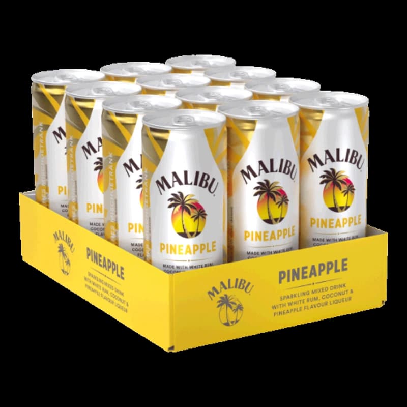 Malibu Pineapple 10% 12x0,25l