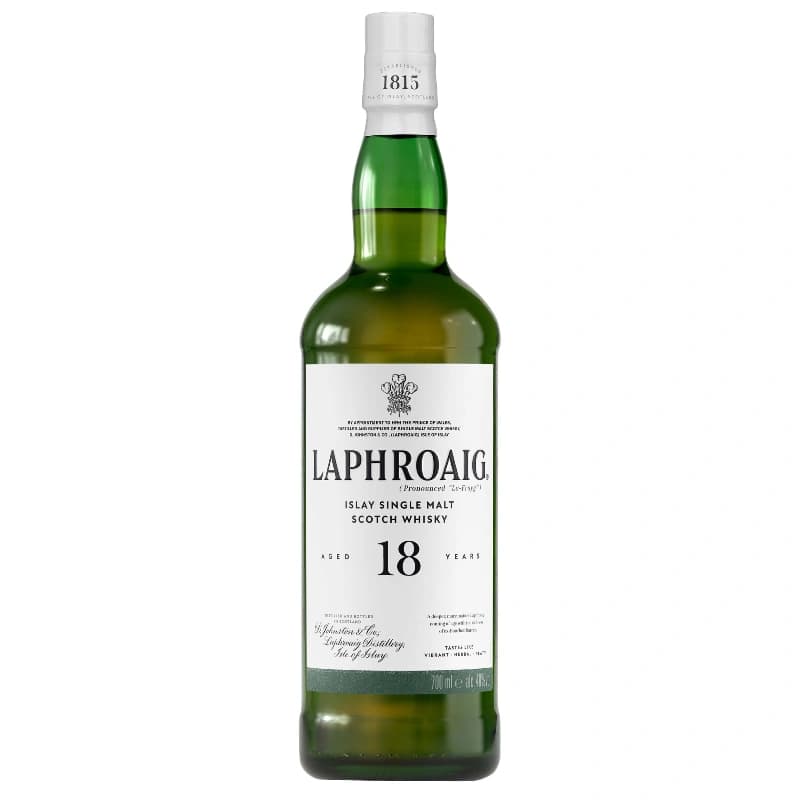 Laphroaig 18 Year Old Islay Single Malt Scotch Whisky 48% 0,7l