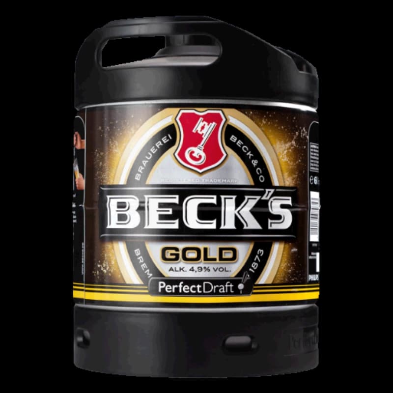 Becks Gold Perfect Draft 6l 