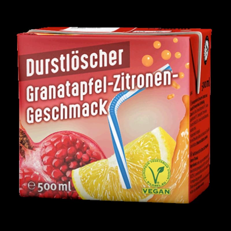 Durstlöscher Granatapfel-Zitrone 0,5l