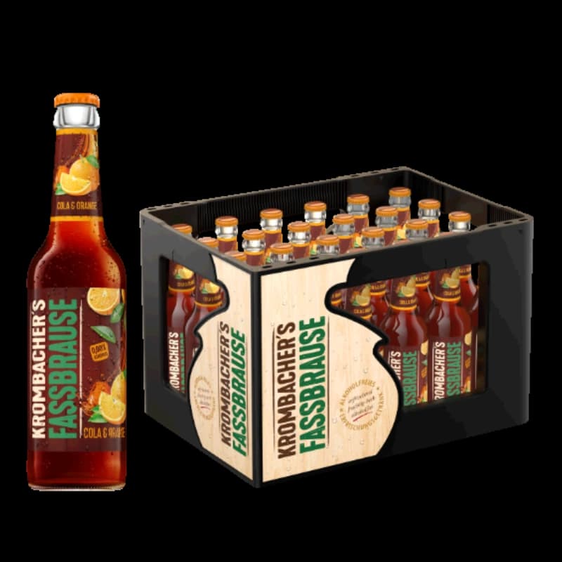 Krombachers Fassbrause Cola Orange 24x0,33l 