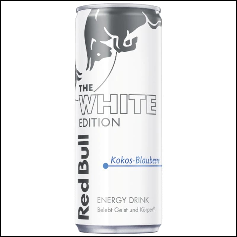 Red Bull Energy White Edition Kokos-Blaubeere 0,25l 