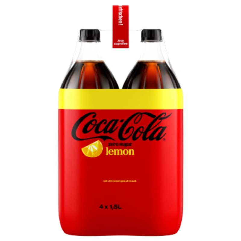 Coca-Cola Zero Lemon 4x1,5l 