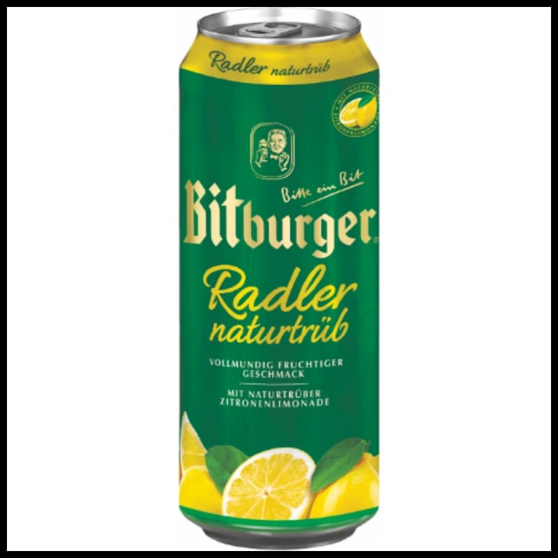 Bitburger Radler naturtrüb 0,5l 