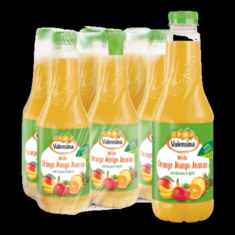 Valensina milde Orange-Mango-Ananas 6x1l 
