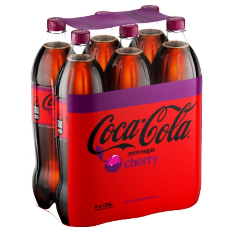 Coca-Cola Zero Cherry 6x1,25l