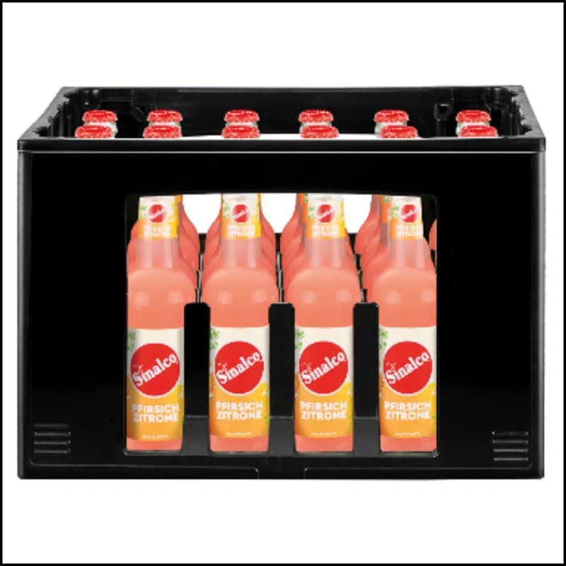 Sinalco Leichte Limo Pfirsich Zitrone 24x0,33l