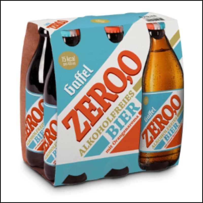 Gaffel Zer0,0% 6x0,33l