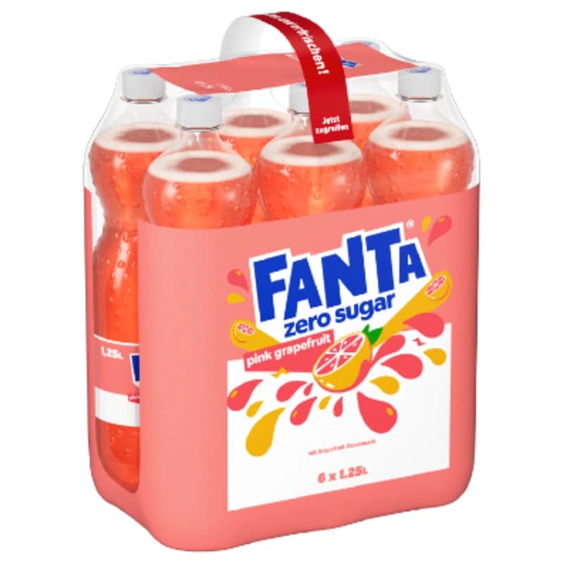 Fanta Pink Grapefruit Zero 6x1,25l