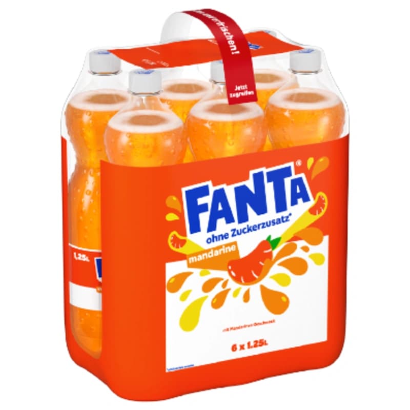 Fanta Mandarine Zero 6x1,25l
