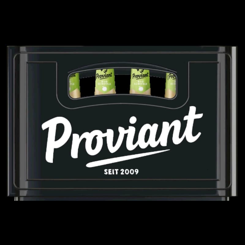 Proviant Bio Schorle Apfel naturtrüb 24x0,33l 