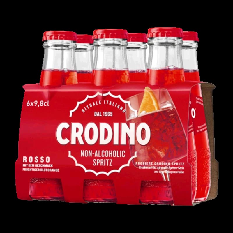 Crodino Rosso Alkoholfrei 6x98ml