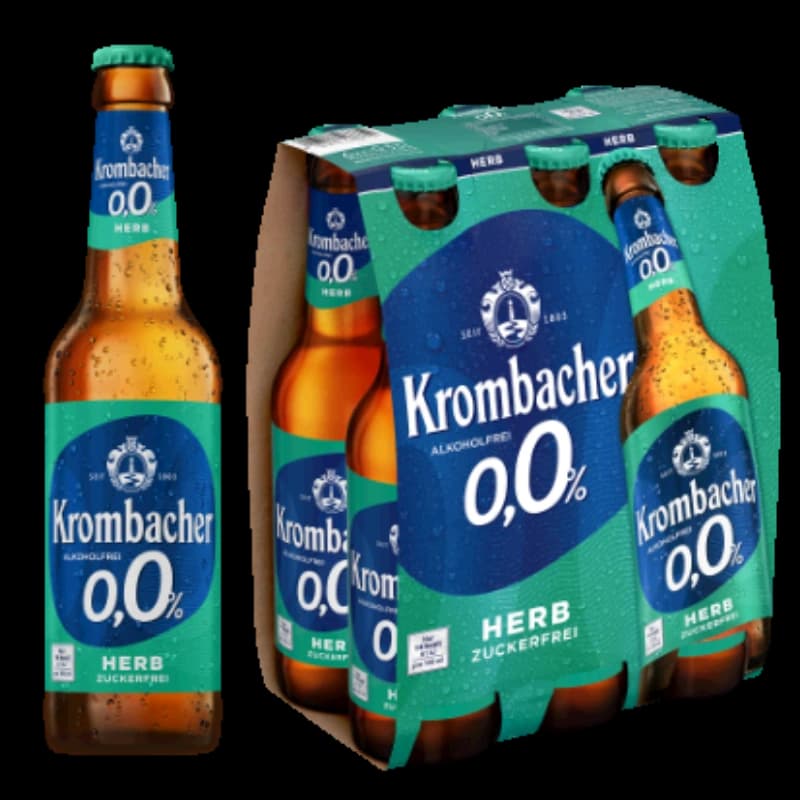 Krombacher Herb 0,0% 6x0,33l 