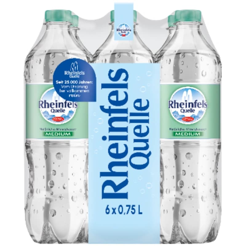 Rheinfels Quelle Medium 6x0,75l
