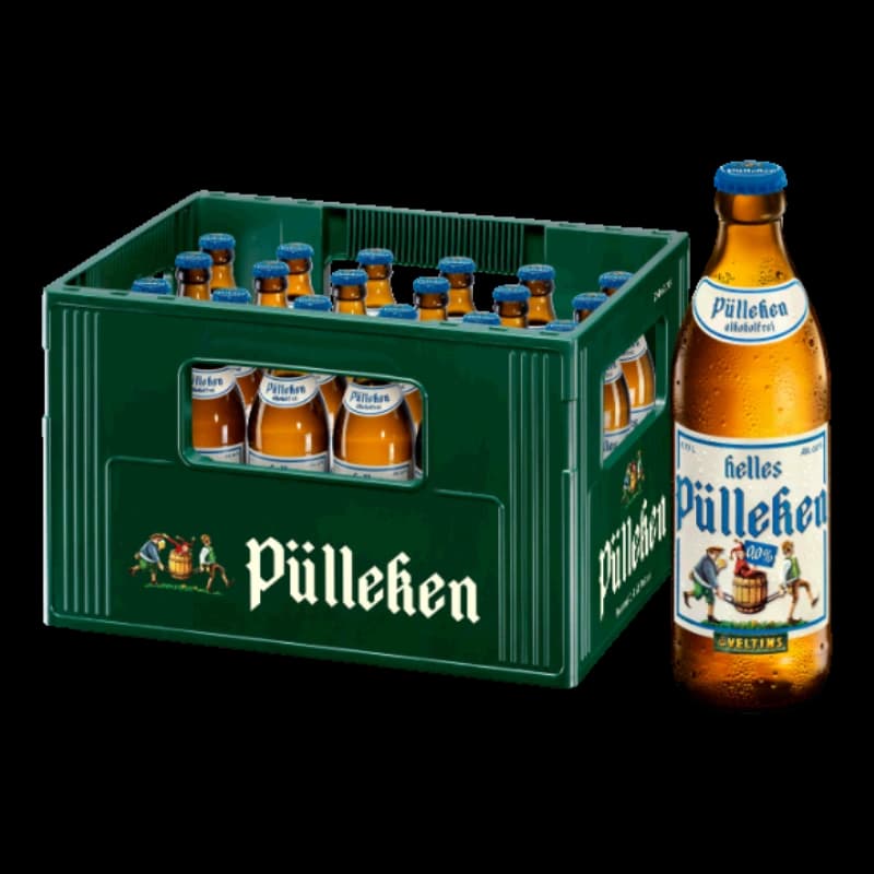 Veltins helles Pülleken 0,0% 24x0,33l