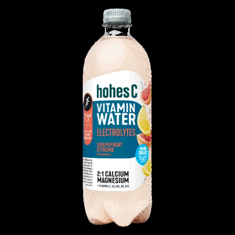 Hohes C Vitamin Water Electrolyte Grapefruit Zitrone 0,75l 