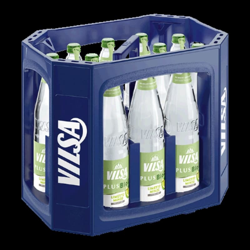Bio Vilsa Plus Limette Minze 12x0,7l