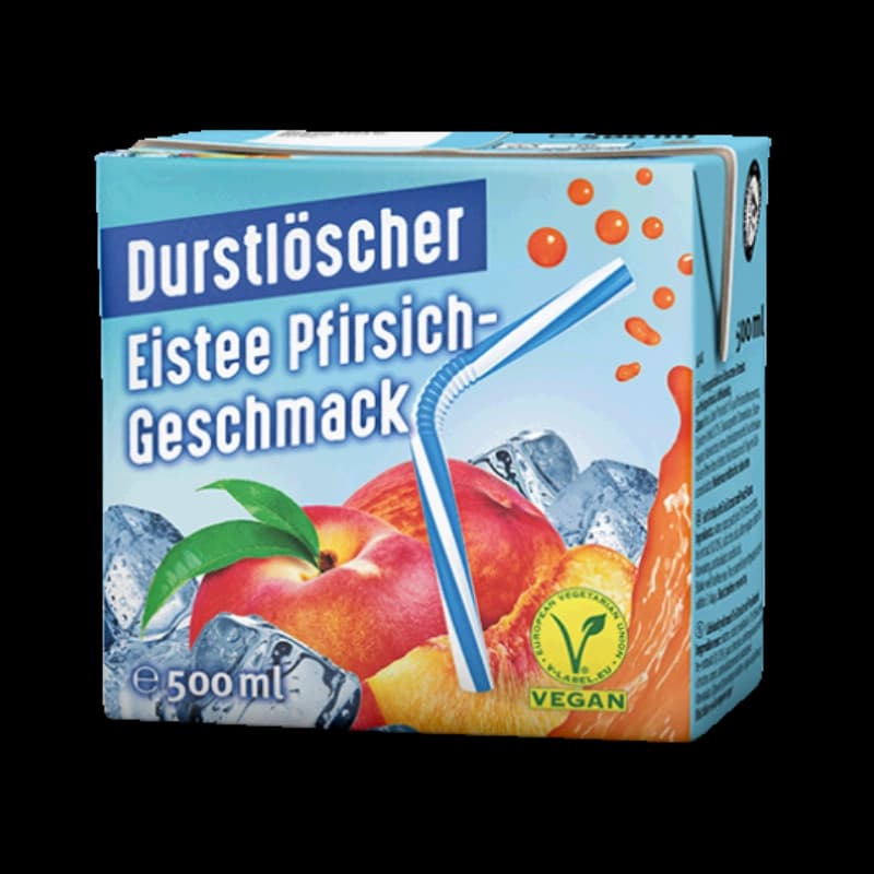 Durstlöscher Eistee Pfirsich 0,5l 